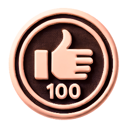 I got more than 100 thumbs up. I got more than 100 thumbs up.